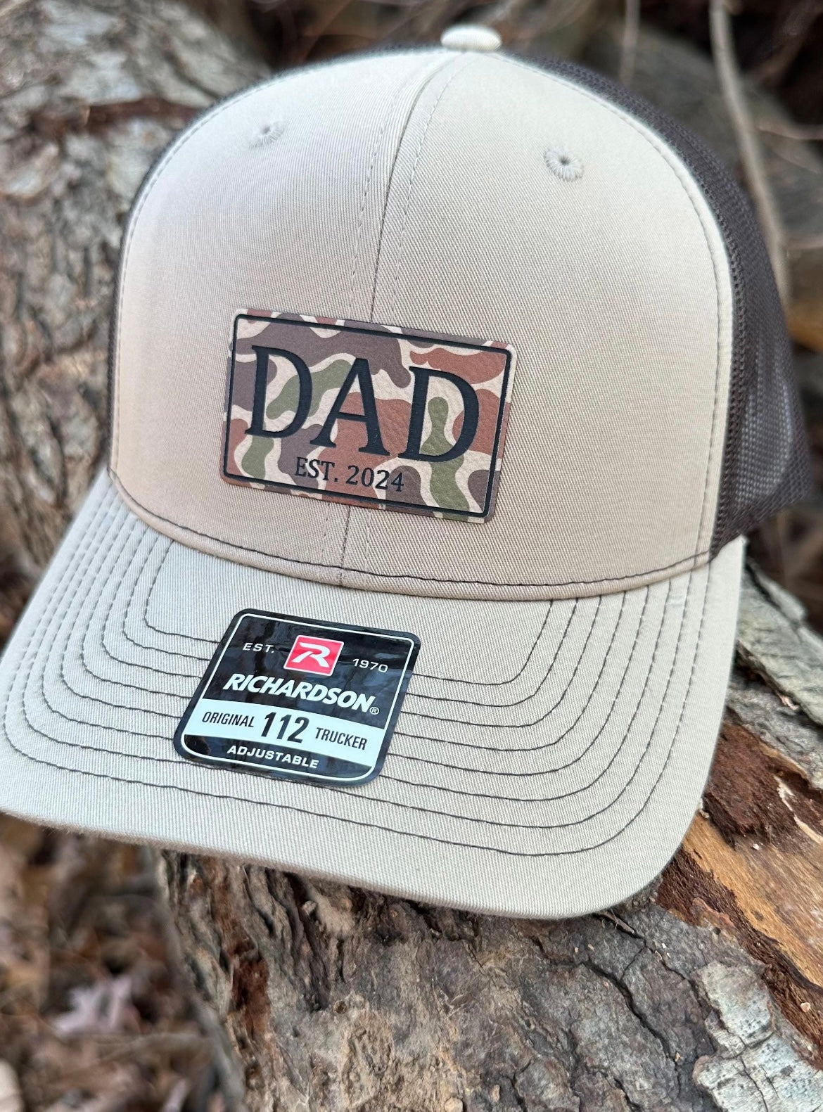 Dad Camo Patch Hat – Richardson 112